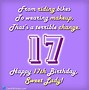 Image result for Happy 17th Birthday to My Daughter