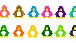 Image result for Club Penguin Pixel Art