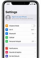 Image result for iOS Settings App Accounts