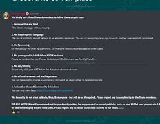Image result for Chat Rules Template