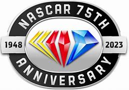 Image result for NASCAR 75 Years Logo