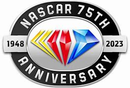 Image result for NASCAR 75th Anniversary Logo