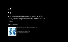 Image result for Black Screen Blue Letters Windows