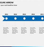 Image result for Arrow Timeline Template