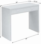 Image result for 36 Inch Desk with One Drawer