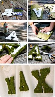 Image result for Moss-Covered Decor