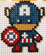 Image result for Captain America Fuse Beads