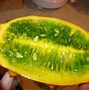 Image result for Green Fruit with Yellow Inside