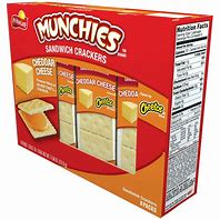 Image result for Munchies Bacon Cheddar Crackers