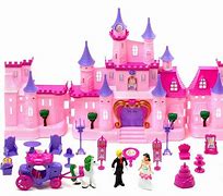 Image result for Dolls House Castle Pink
