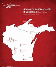 Image result for Verizon Wireless Coverage Map Wisconsin