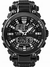 Image result for Timex Black Analog Watch
