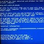 Image result for Blue Screen of Computer Meaning