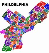 Image result for Sections of Philadelphia Map