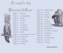 Image result for September 30-Day Drawing Challenge