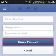 Image result for Change Facebook Password On Android