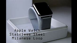 Image result for Apple Watch Stainless Steel Milanese Loop