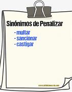 Image result for penalizar