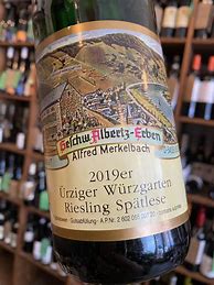 Image result for Alfred Merkelbach Urziger Wurzgarten Riesling Auslese Auction
