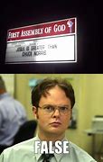 Image result for Office Dwight False Meme
