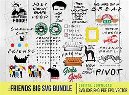 Image result for Friends Show SVG Free