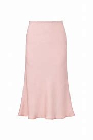 Image result for Pink Silk Skirt