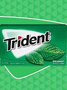 Image result for Trident Spearmint Gum