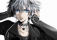 Image result for Anime Boy with White
