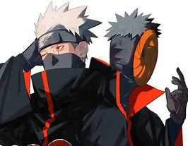 Image result for Sasuke and Tobi Kakashi