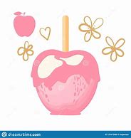 Image result for Pink Candy Apples Clip Art