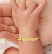 Image result for Gold Baby Hispanic Bracelet