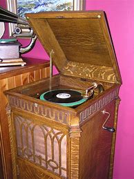 Image result for Edison Diamond Disc Phonograph Parts