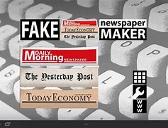 Image result for Fake Newspaper Generator