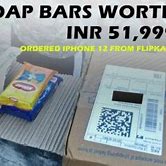 Image result for Flipkart Soap in iPhone Box