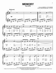 Image result for Memory Cats Sheet Music
