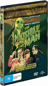 Image result for The Invisible Man DVD Box Cover