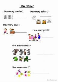 Image result for Work Sheets How Many