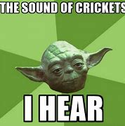 Image result for Quiet as Crickets Meme
