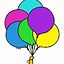 Image result for Winnie the Pooh Holding Balloons