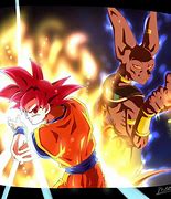 Image result for Dragon Ball Goku vs Beerus