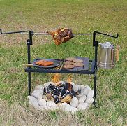 Image result for Cooking Over Open Fire Equipment