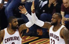 Image result for LeBron Kyrie Cavs