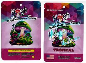 Image result for Magic Mushroom Mylar Packaging