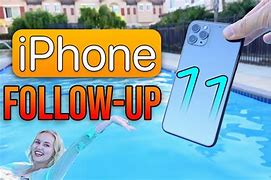 Image result for iPhone 11 Water Test