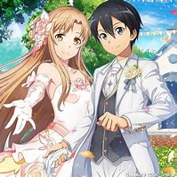 Image result for Kirito Asuna Wedding