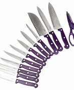 Image result for Purple Kitchen Knife Set