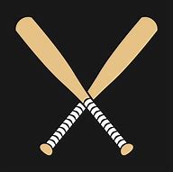 Image result for Baseball Bat Drawing