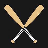 Image result for Baseball Bat Art