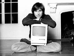 Image result for Steve Jobs Young Sitting