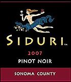 Image result for Siduri Pinot Noir Sonoma County